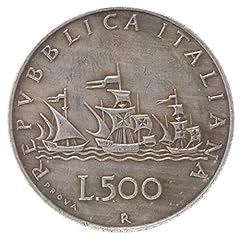 Humpie Copia Moneta Italia 500 Lire CARAVELLE Repubblica usato  Spedito ovunque in Italia 