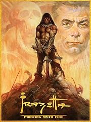 Frazetta painting fire for sale  Delivered anywhere in USA 