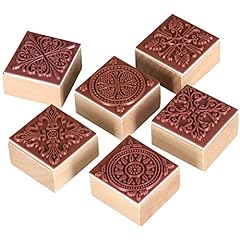 Wooden rubber stamps for sale  Delivered anywhere in UK