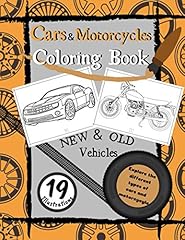 Cars motorcycles coloring for sale  Delivered anywhere in USA 