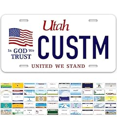 Custom utah license for sale  Delivered anywhere in USA 