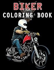 Biker coloring book for sale  Delivered anywhere in USA 