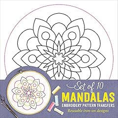 Mandala embroidery designs for sale  Delivered anywhere in UK