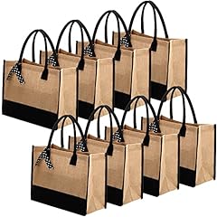 Pcs black burlap for sale  Delivered anywhere in USA 