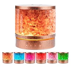 Autumn Rain Essential Oil Diffuser Himalayan Salt Lamp, used for sale  Delivered anywhere in Canada