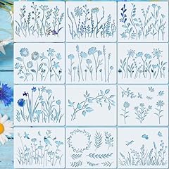 Pieces wildflower stencils for sale  Delivered anywhere in USA 