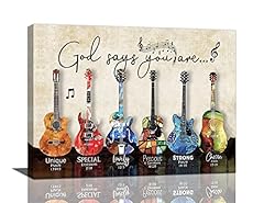 Musical guitar wall for sale  Delivered anywhere in USA 