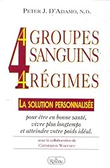 Groupes sanguins régimes d'occasion  Livré partout en Belgiqu