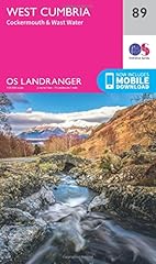 West cumbria map for sale  Delivered anywhere in UK