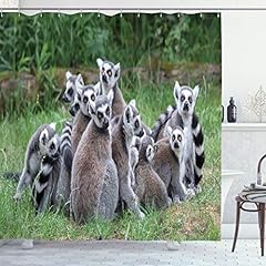 Ambesonne lemur shower for sale  Delivered anywhere in USA 