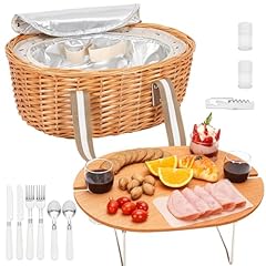 Stboo picnic basket for sale  Delivered anywhere in USA 