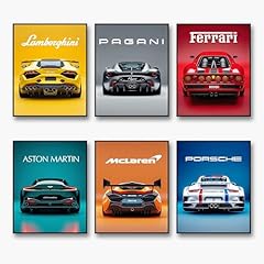 Car posters supercar for sale  Delivered anywhere in USA 