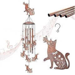 Cat wind chimes for sale  Delivered anywhere in USA 