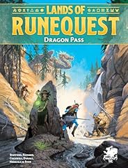 Lands runequest dragon usato  Spedito ovunque in Italia 
