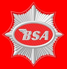 Bsa logo patch for sale  Delivered anywhere in UK