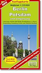 Ausflugskarte berlin potsdam gebraucht kaufen  Wird an jeden Ort in Deutschland