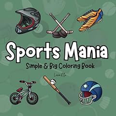 Sports mania coloring for sale  Delivered anywhere in USA 