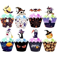 Halloween cupcake toppers for sale  Delivered anywhere in UK