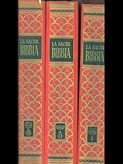 Sacra bibbia volumi usato  Spedito ovunque in Italia 