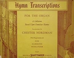 Hymn transcriptions organ for sale  Delivered anywhere in USA 