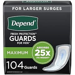 Depend incontinence guards for sale  Delivered anywhere in USA 