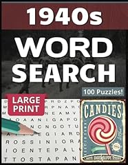 1940s word search for sale  Delivered anywhere in UK