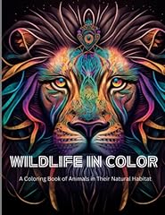 Wildlife color coloring for sale  Delivered anywhere in UK