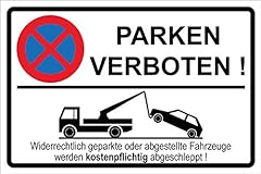 Parken verboten parkverbot gebraucht kaufen  Wird an jeden Ort in Deutschland