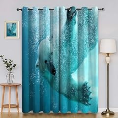 Polar bear curtains for sale  Delivered anywhere in UK