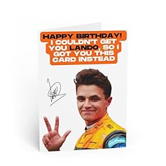 Lando norris birthday for sale  Delivered anywhere in Ireland