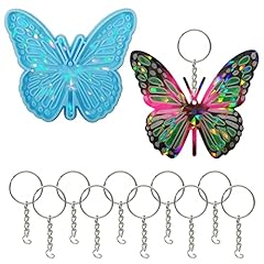 Butterfly keychain holographic for sale  Delivered anywhere in UK