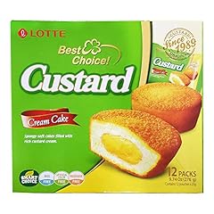 Lotte custard cream for sale  Delivered anywhere in USA 