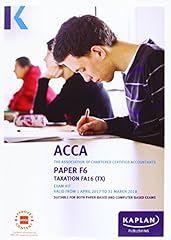 Acca taxation fa2016 for sale  Delivered anywhere in UK