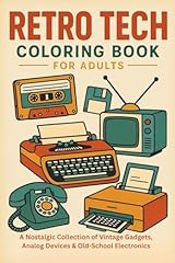 Retro tech coloring for sale  Delivered anywhere in USA 