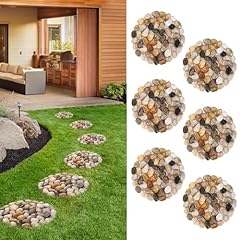 Natural pebble stepping for sale  Delivered anywhere in USA 