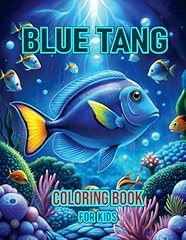 Blue tang coloring for sale  Delivered anywhere in UK