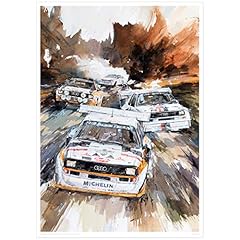 Minseok watercolor car for sale  Delivered anywhere in UK