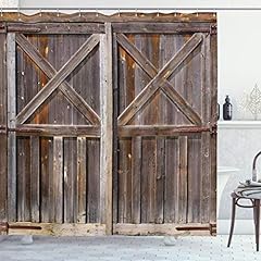 Ambesonne rustic shower for sale  Delivered anywhere in USA 