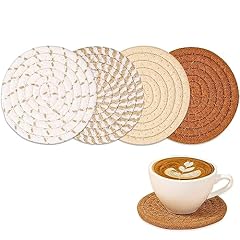 Drink coasters cotton for sale  Delivered anywhere in UK