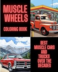 Muscle wheels coloring for sale  Delivered anywhere in UK