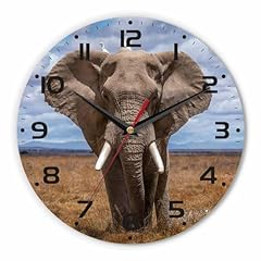 Elephants wall clocks for sale  Delivered anywhere in UK