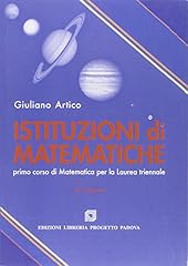 Istituzioni matematiche. primo usato  Spedito ovunque in Italia 