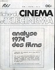 Fiches cinema telecinema d'occasion  Livré partout en France