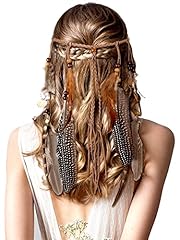Xunyee feather headband for sale  Delivered anywhere in USA 