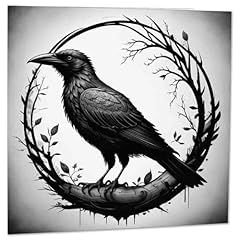 Crow raven greeting for sale  Delivered anywhere in UK