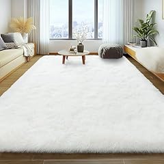 Soft fluffy rug for sale  Delivered anywhere in USA 