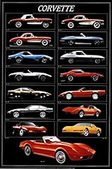 Corvette chart poster for sale  Delivered anywhere in USA 