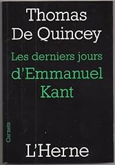 Derniers jours emmanuel d'occasion  Livré partout en Belgiqu