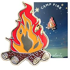 Campfire enamel pin for sale  Delivered anywhere in UK