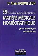 Matière médicale homéopathi d'occasion  Livré partout en France